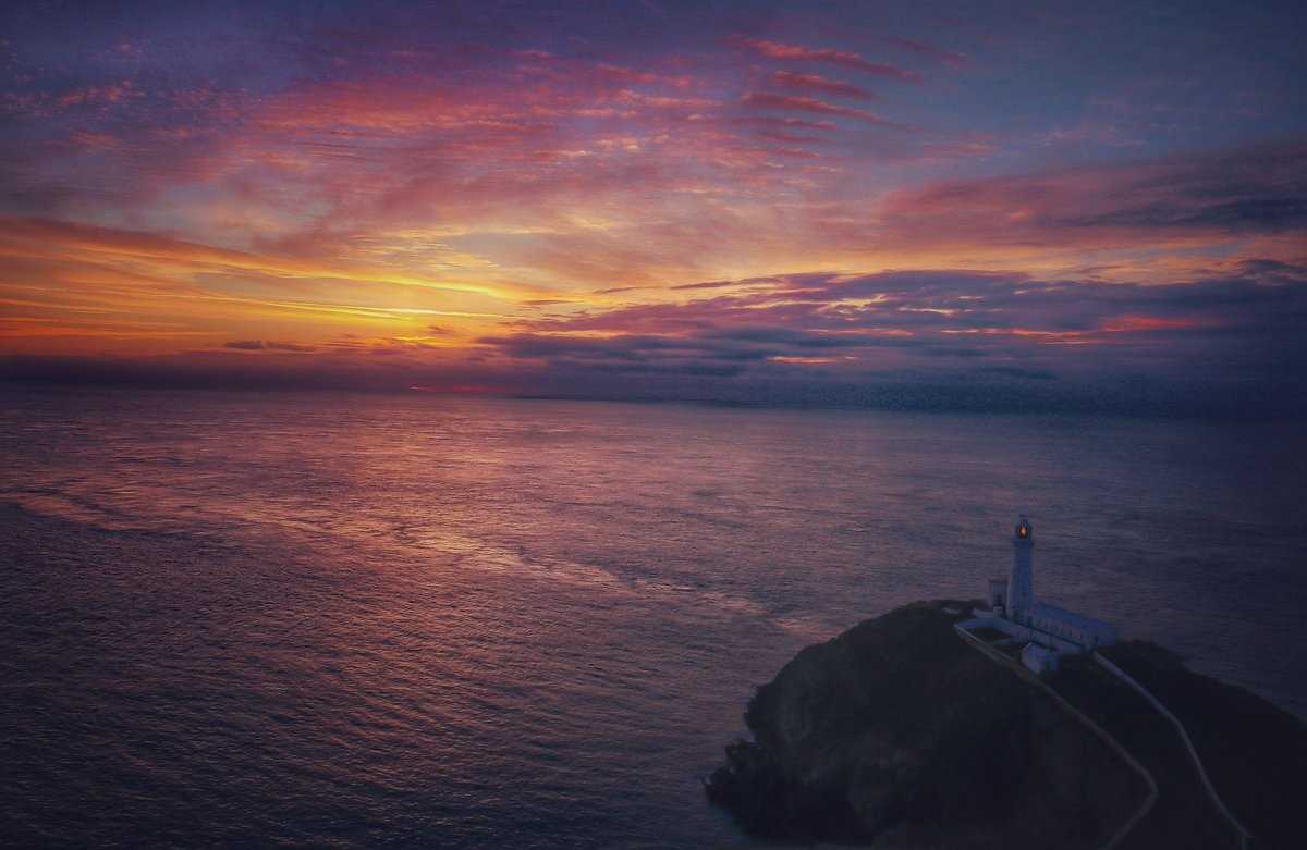Colours Of The Sky' South Stack, Holyhead (January 2019)